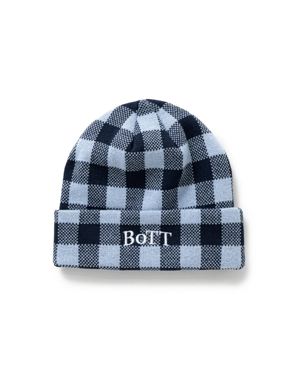 BoTT の Gingham check Beanie