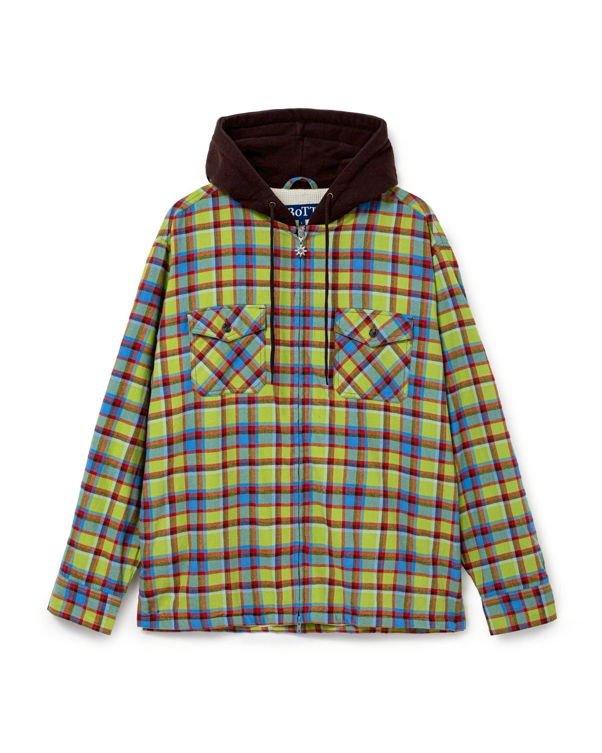 BoTT の Hooded Fannel Shirt