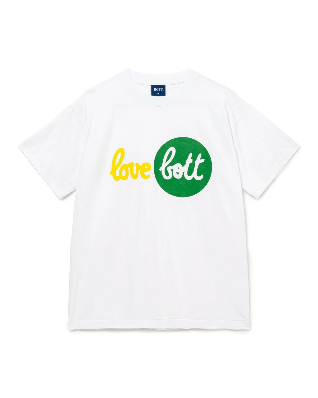 love bott ロゴプリント Tシャツ ホワイト　ボット BoTT(ボット) / Love BoTT Tee | 公式通販・JACK in the NET