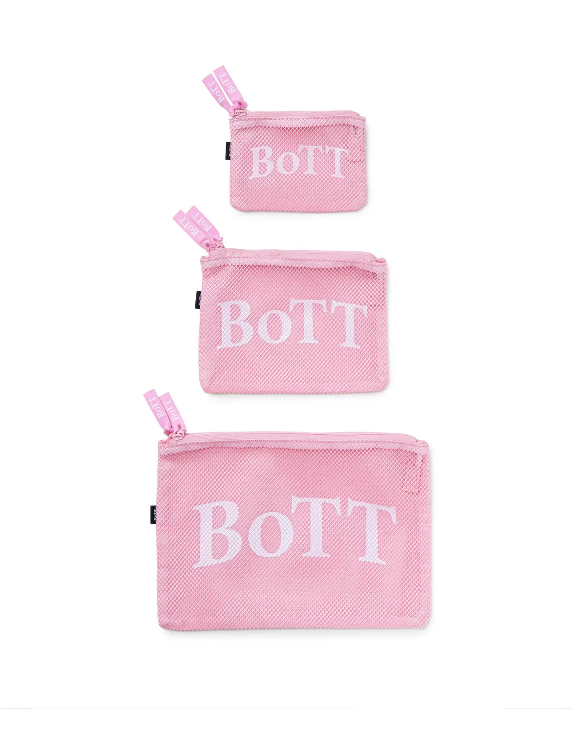 BoTT の」 Mesh Pouch Set