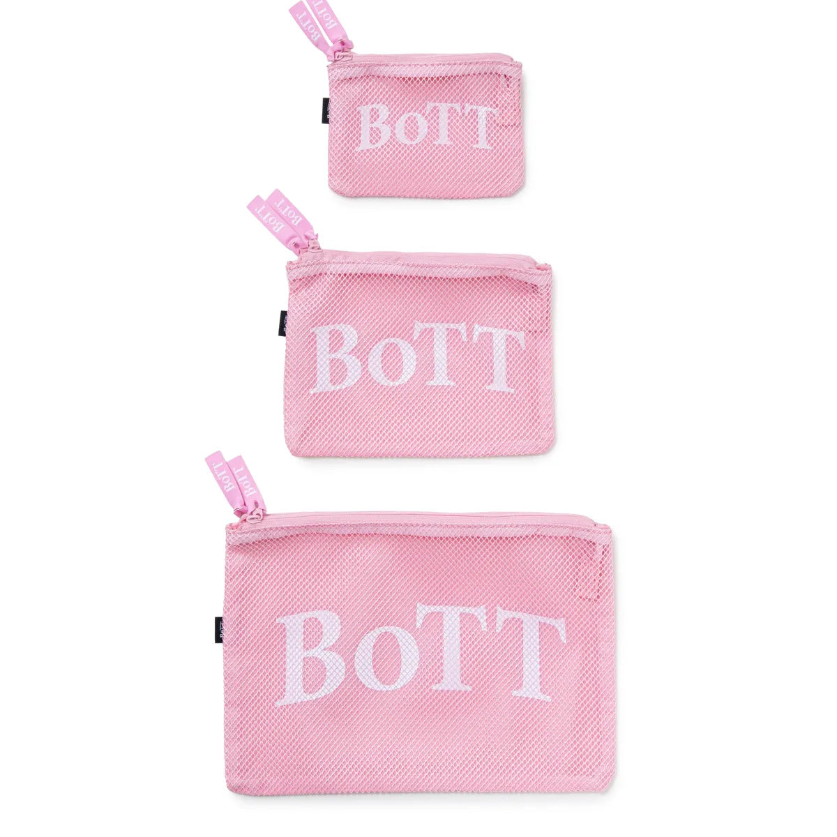 バッグ BoTT Mesh Pouch Set Pink BoTT(ボット) / Mesh Pouch Set | 公式通販・JACK in the NET