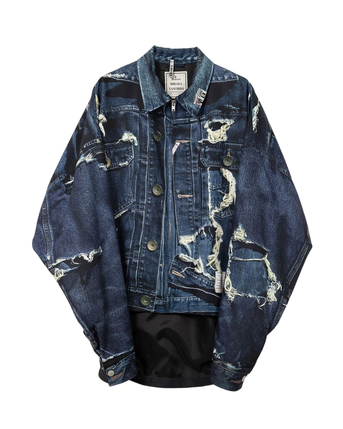 Maison MIHARA YASUHIRO × T.A.T.A / Trompe-l'oeil Archive Printed Jacket (C14BL401)