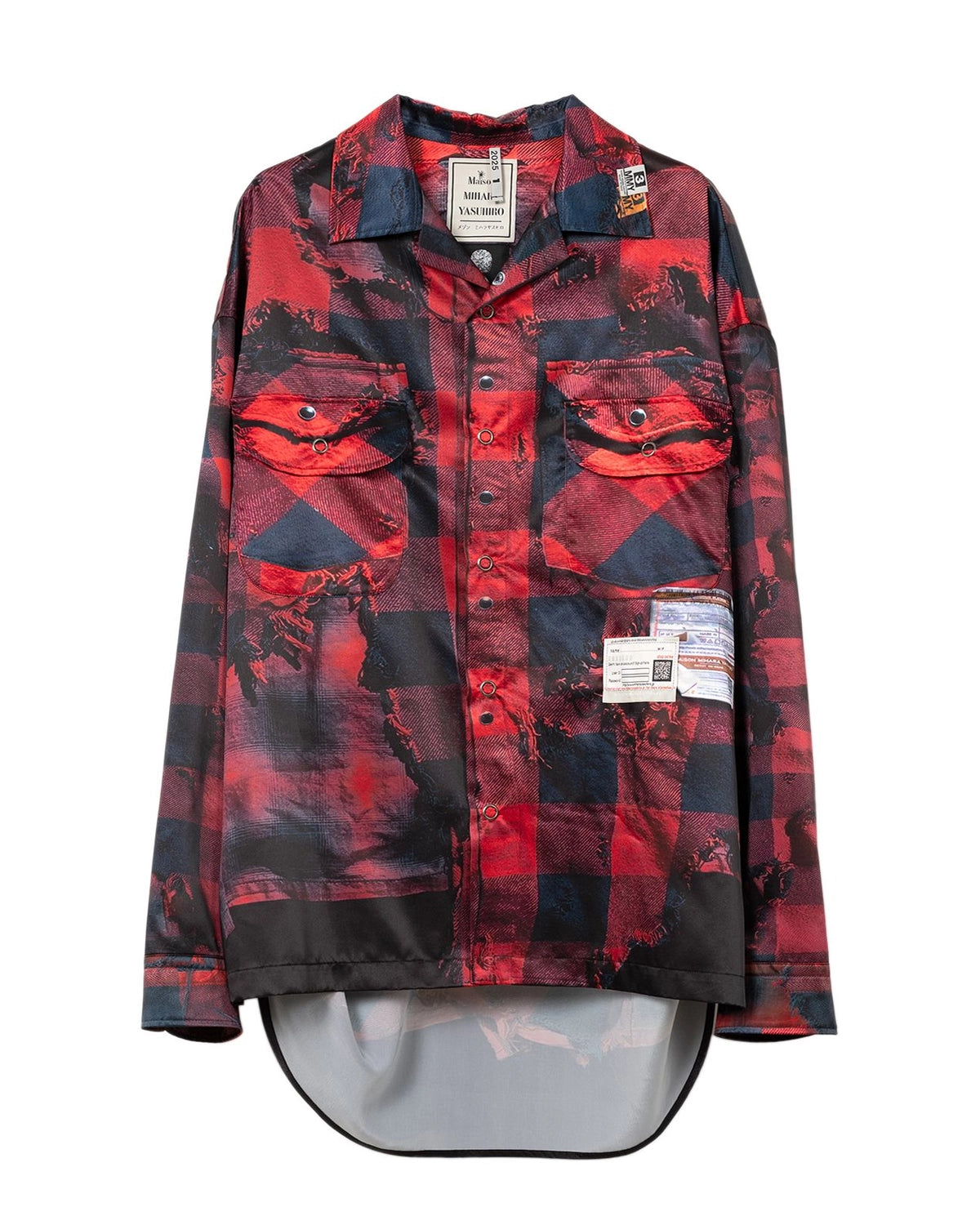 Maison MIHARA YASUHIRO × T.A.T.A / TATA CHECK SHIRT (C14SH402)