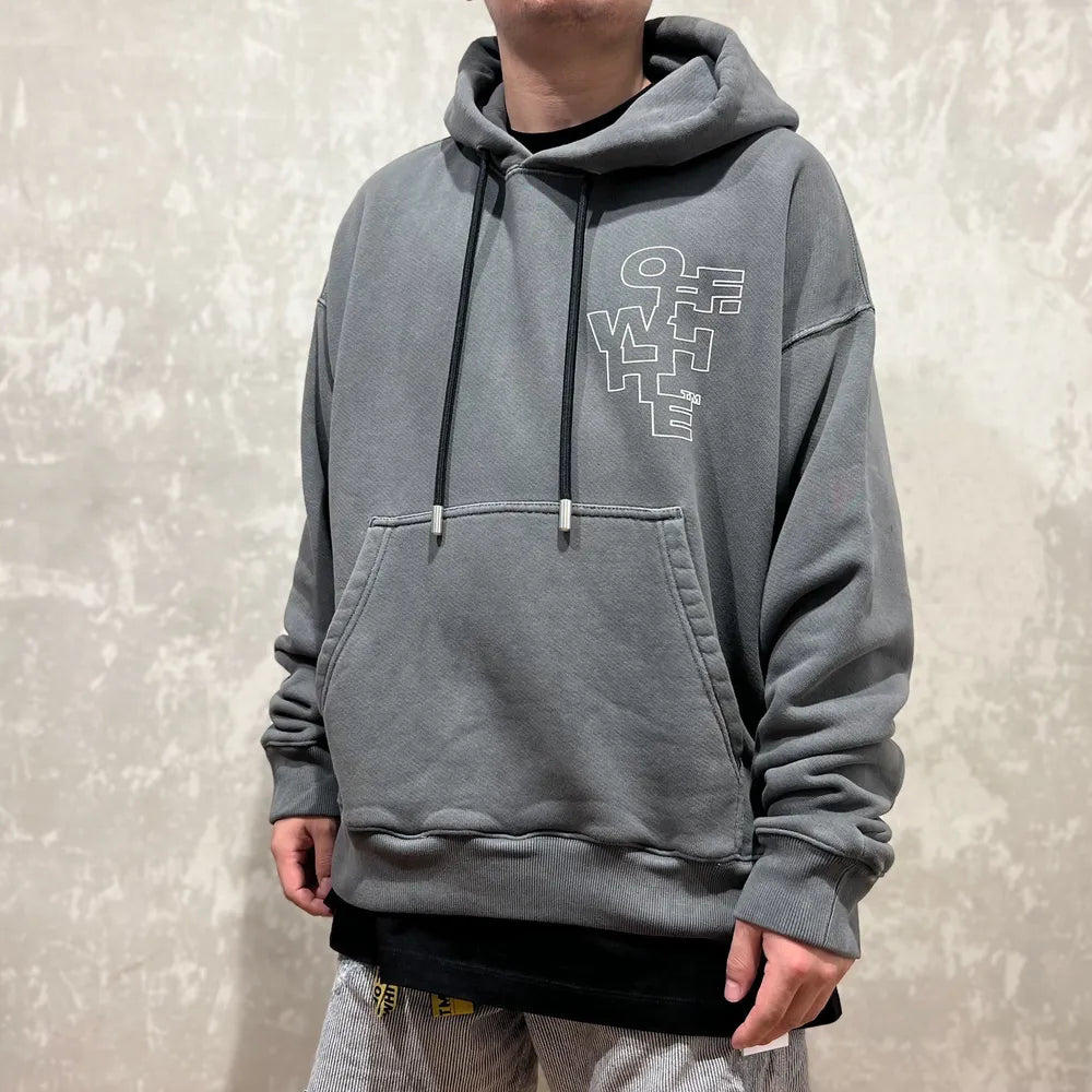 Off-White™ / OUTLINE ARROW SKATE HOODIE (OMBF24-RTW0107)