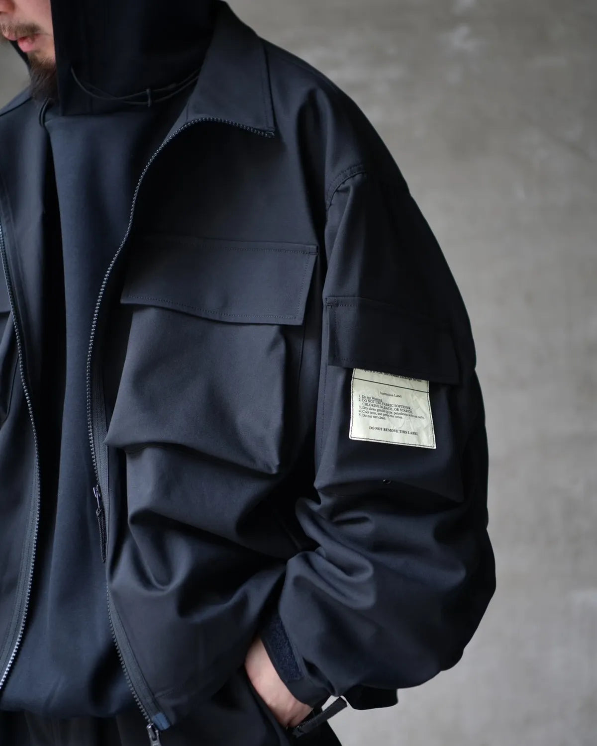 N.HOOLYWOOD TEST PRODUCT EXCHANGE SERVICE / JACKET (9261-BL01-003)