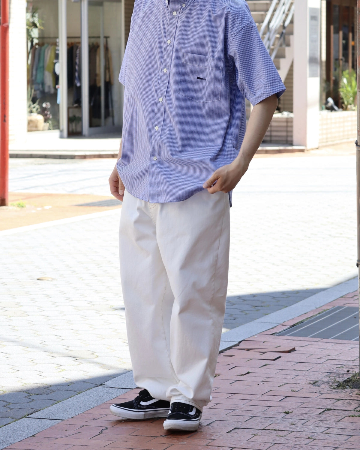 DESCENDANT / KENNEDY'S PLAID SS SHIRT (261WVDS-SHM06)