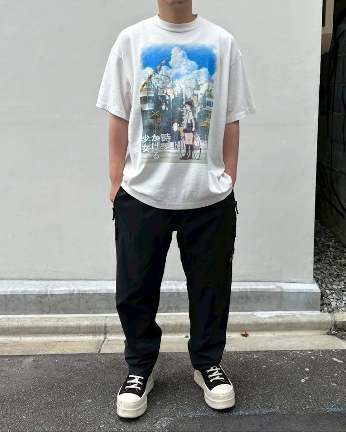 SAINT Mxxxxxx × 時をかける少女 × GEEKS RULE / 時をかける少女_SS T-SHIRT / SAINT (SM-MK1-0000-C84)