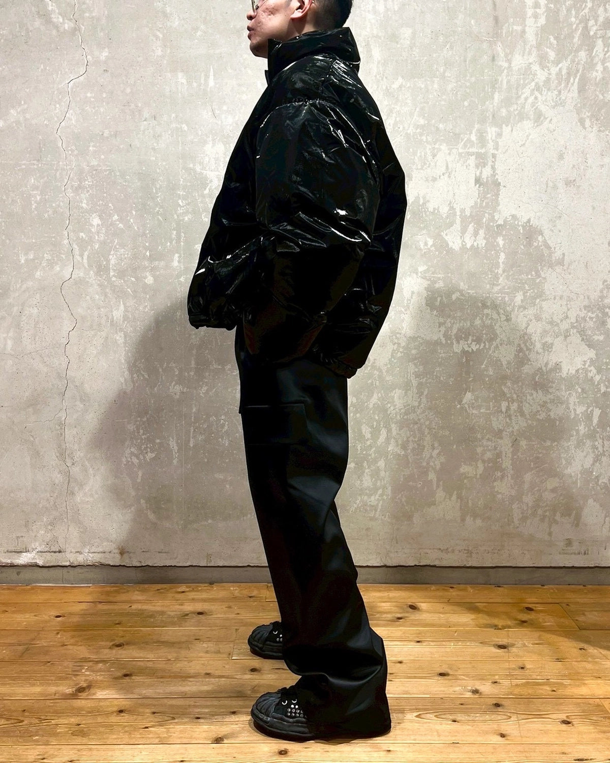 ESSENTIALS / Ripstop Nylon Puffer Jacket (202HO258181F)