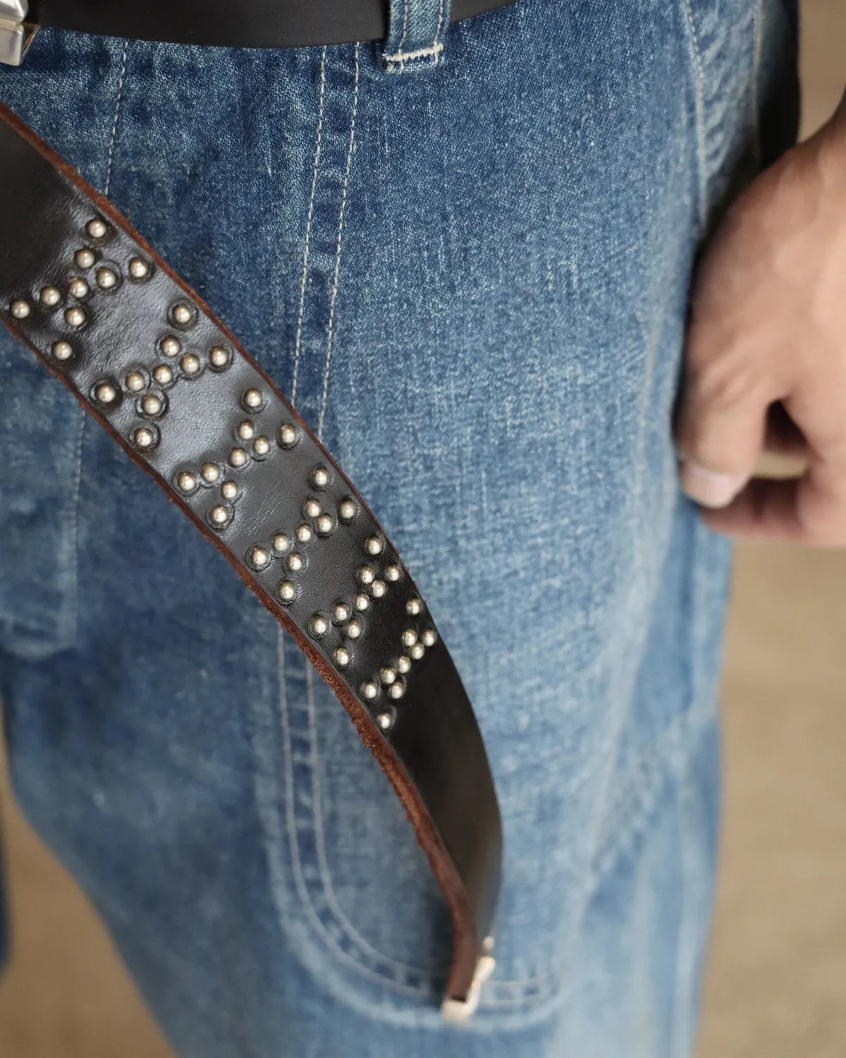 ©︎SAINT Mxxxxxx × HTC / HTC_BELT NARROW / RAINBOW STONE (SM-MK8-0000-C66)