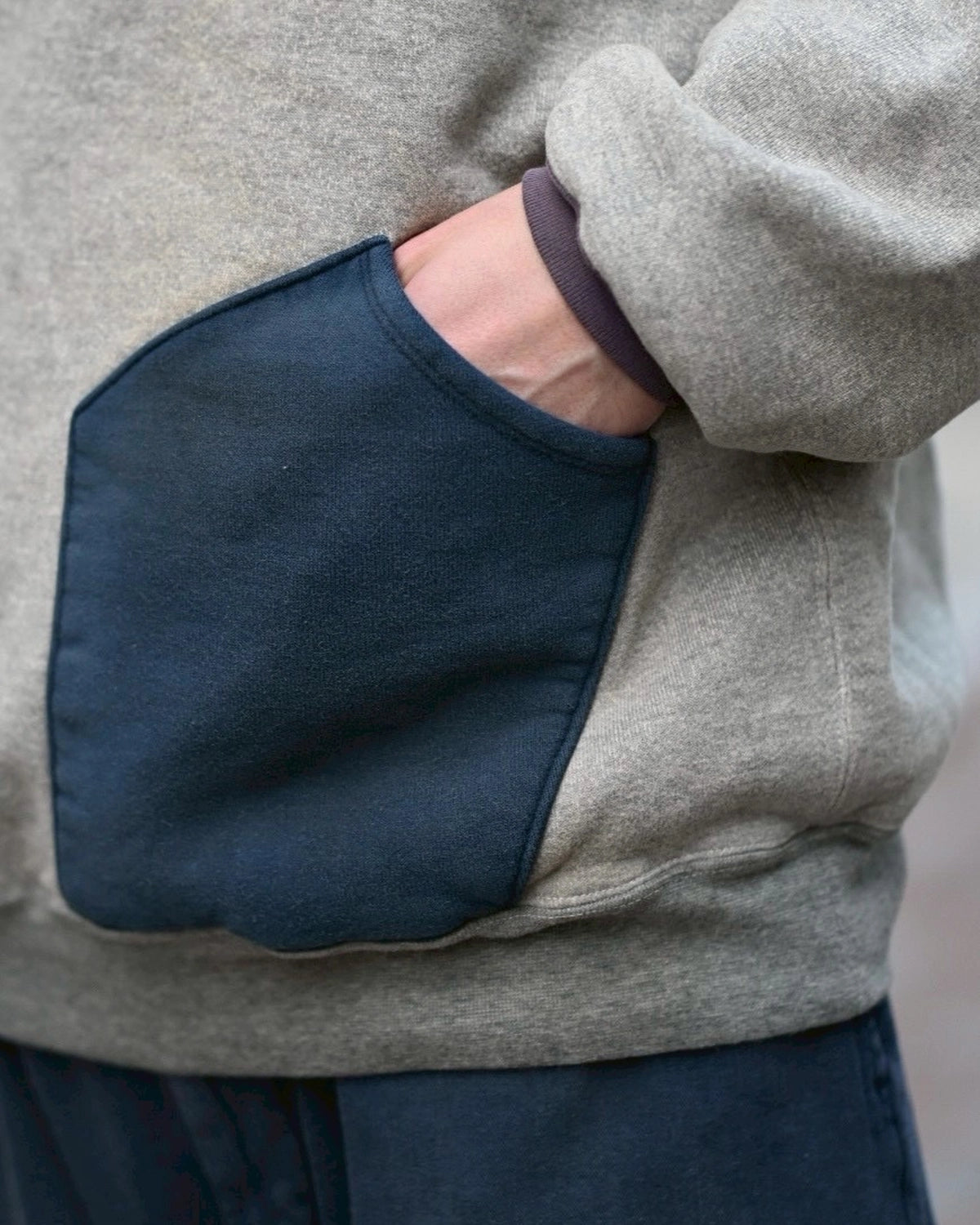 A.PRESSE / Vintage Attached Hood Sweat Parka (26SAP-05-15)