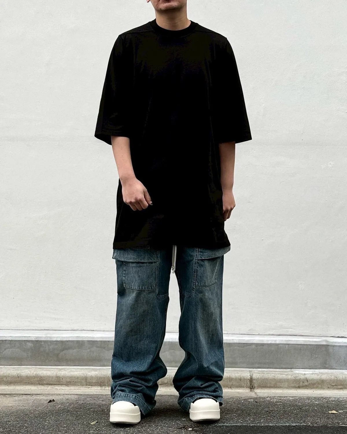 Rick Owens DRKSHDW / JUMBO SS T (DU01F4274)