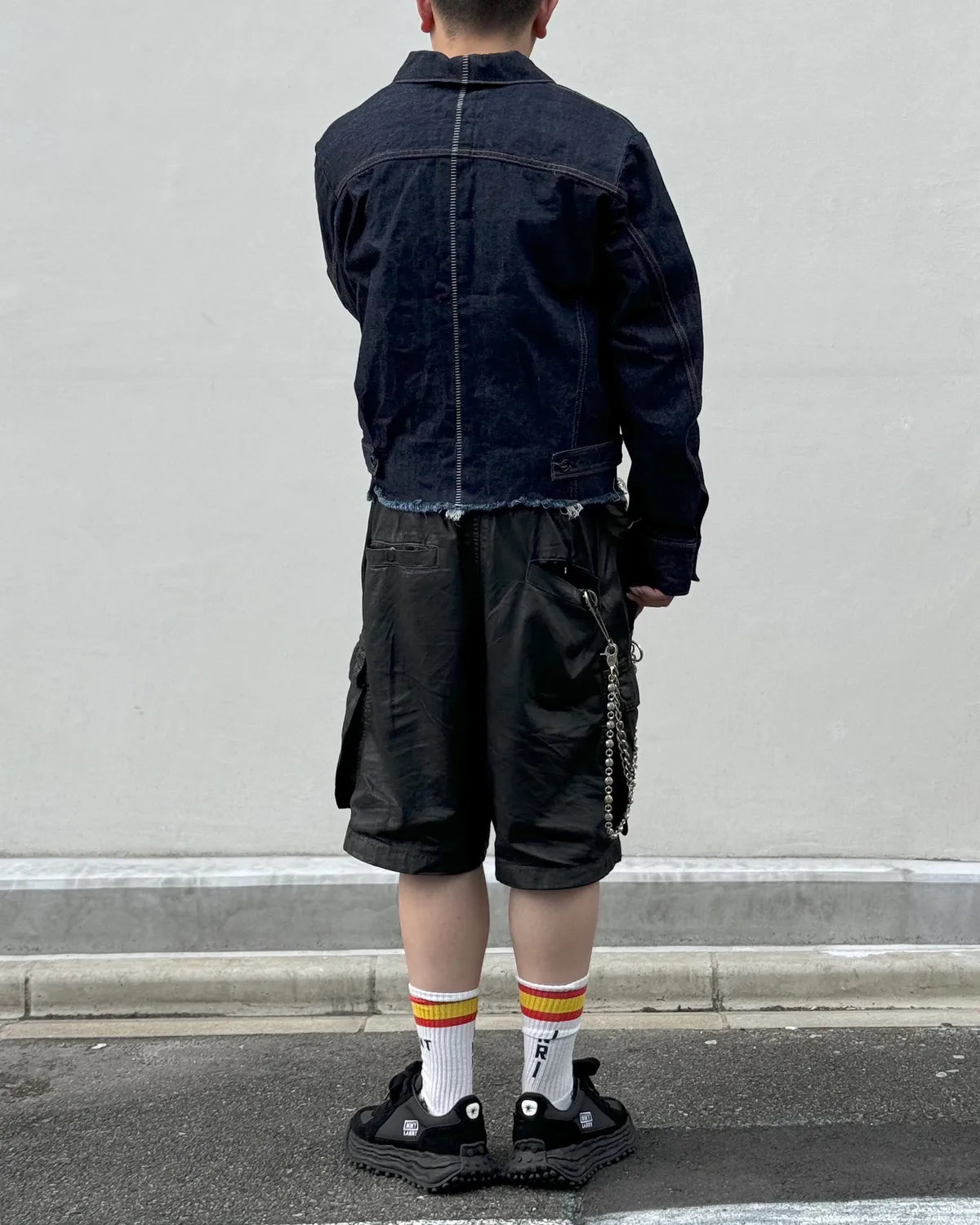MINUS / Deconstructed Denim Tracker -KOJIMA- (M-P3-LO5)
