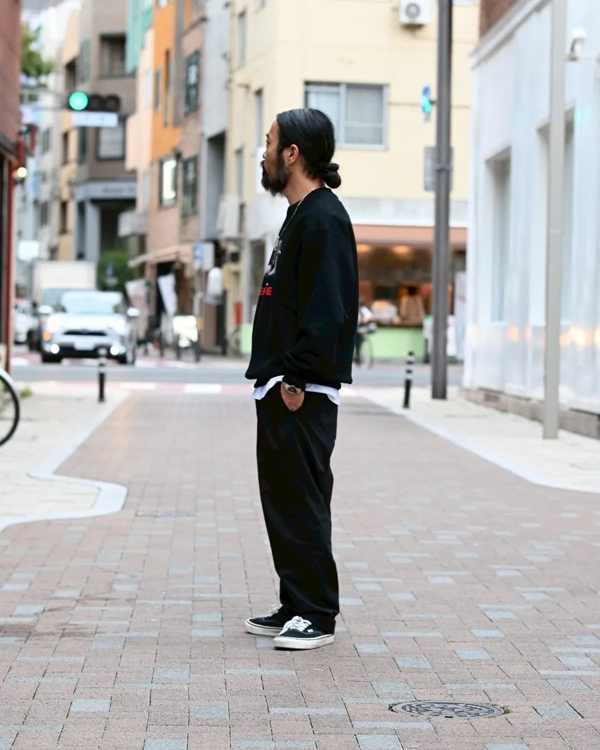 WACKO MARIA × TERRIFIER / HEAVY WEIGHT SWEAT SHIRT -TYPE 3- (TERRIFIER-WM-SS07)
