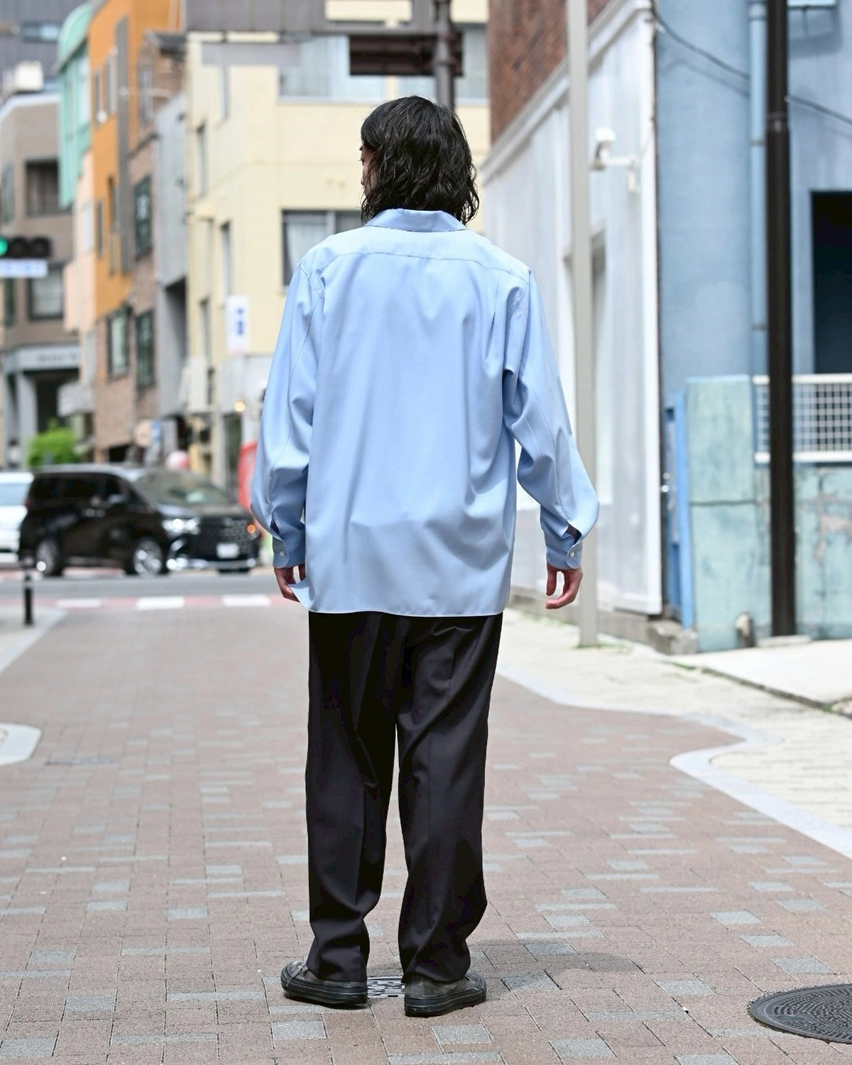 MARKAWARE / CLASSIC FIT DOUBLE PLEATED TROUSERS (A25A11PT01C)