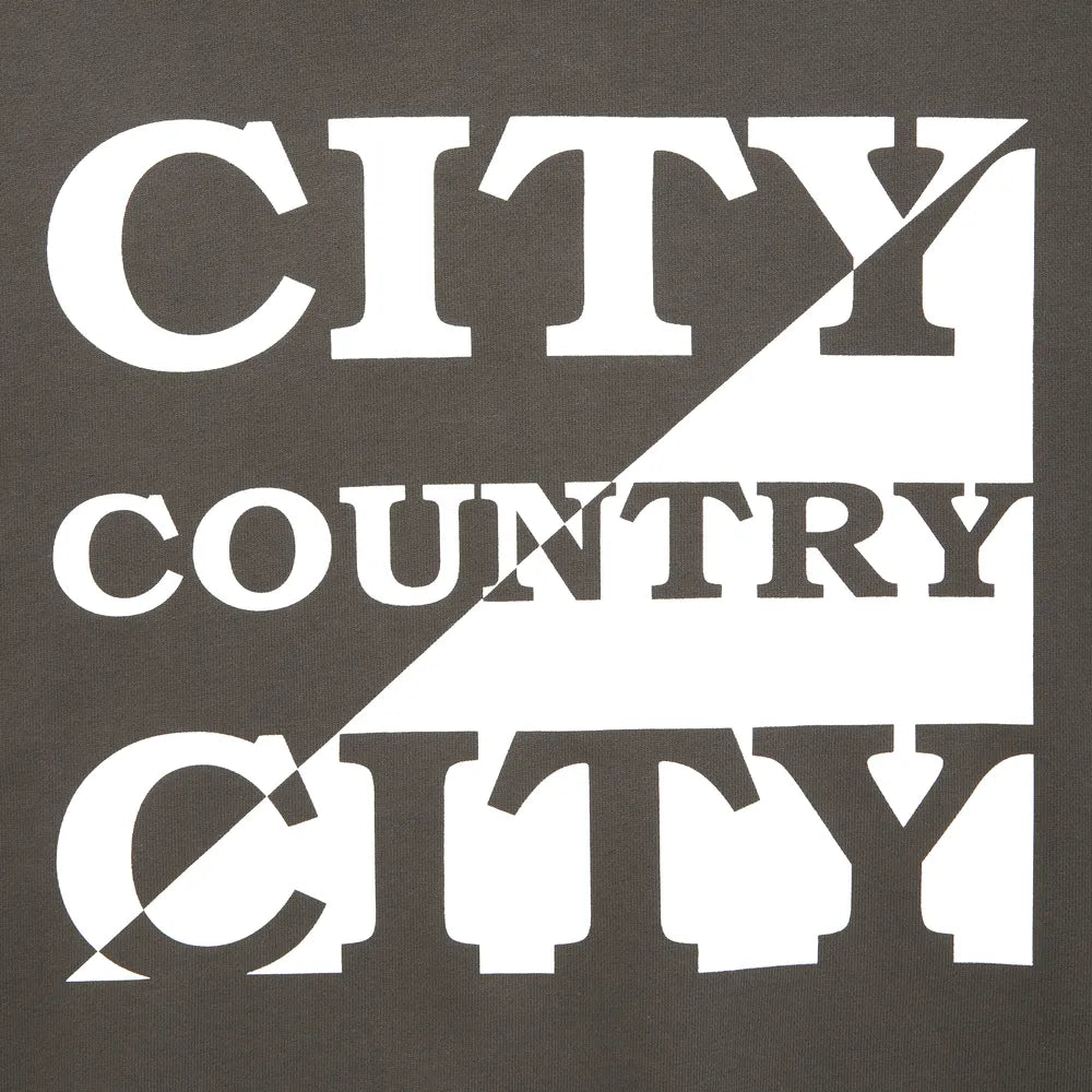 CITY COUNTRY CITY / ZIP UP COTTON HOODIE (CCC-243C004)