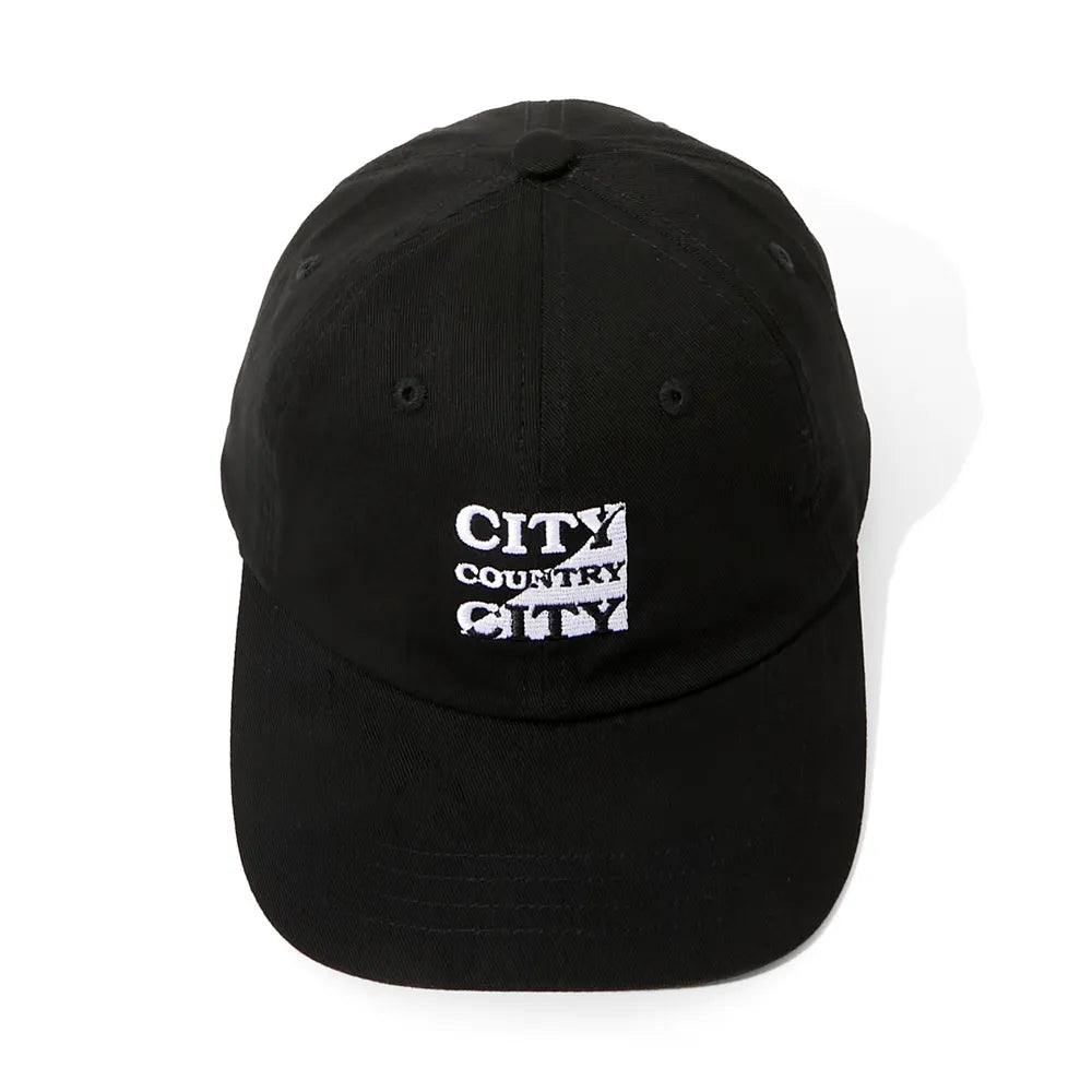 CITY COUNTRY CITY / EMBROIDERED LOGO COTTON TWILL CAP (CCC-243G001)