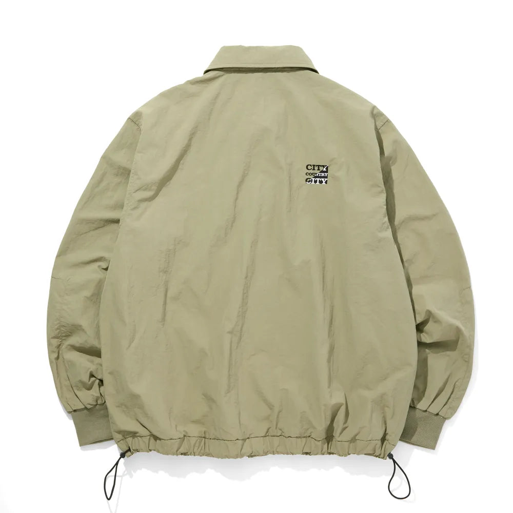 CITY COUNTRY CITY / NYLON COACH JACKET (CCC-243J001)