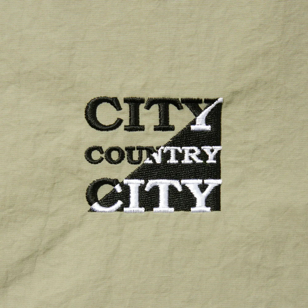 CITY COUNTRY CITY / NYLON COACH JACKET (CCC-243J001)