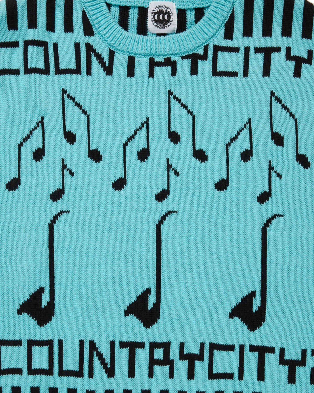 CITY COUNTRY CITY / KNIT SWEATER SITY COUNTRY CITY JAZZ (CCC-251K001)