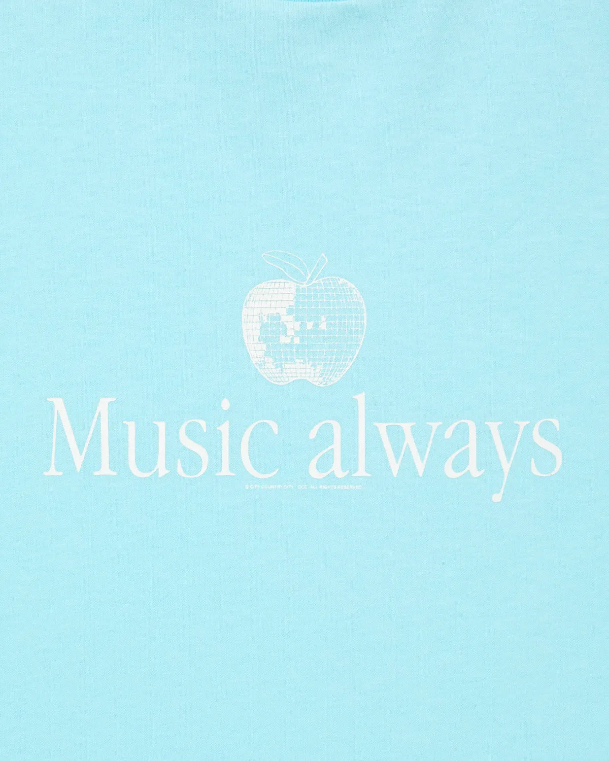 CITY COUNTRY CITY / COTTON S/S T-SHIRT_Music always (CCC-251T007)