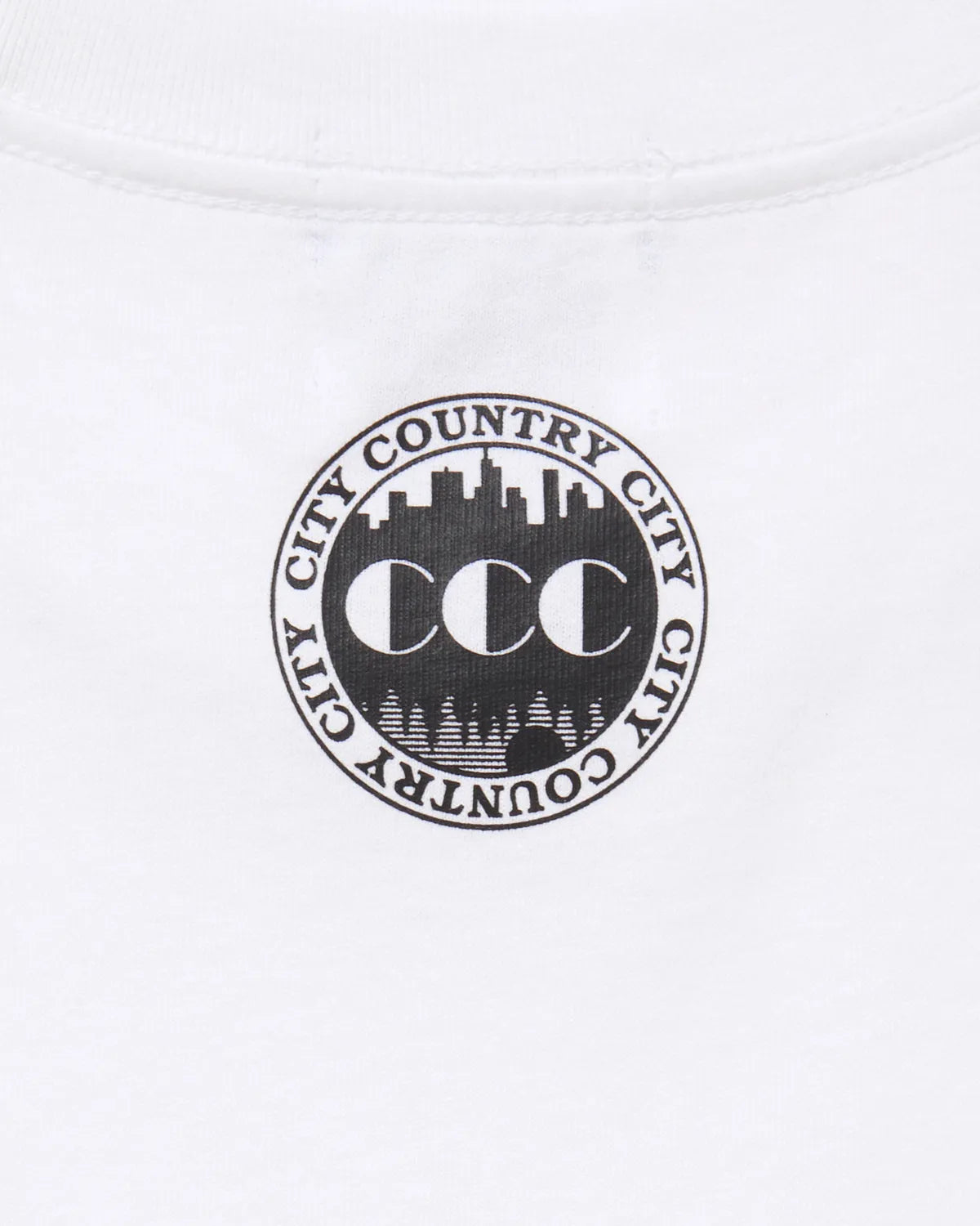 CITY COUNTRY CITY / EMBROID ERED LOGO COTTON S/S T-SHIRT_CCCC (CCC-251T010)