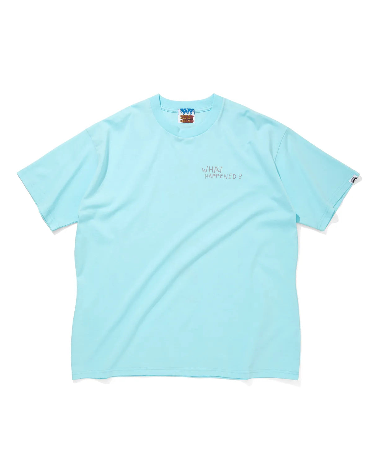 CITY COUNTRY CITY / COTTON S/S T-SHIRT_WHAT HAPPEND? (CCC-251T012)