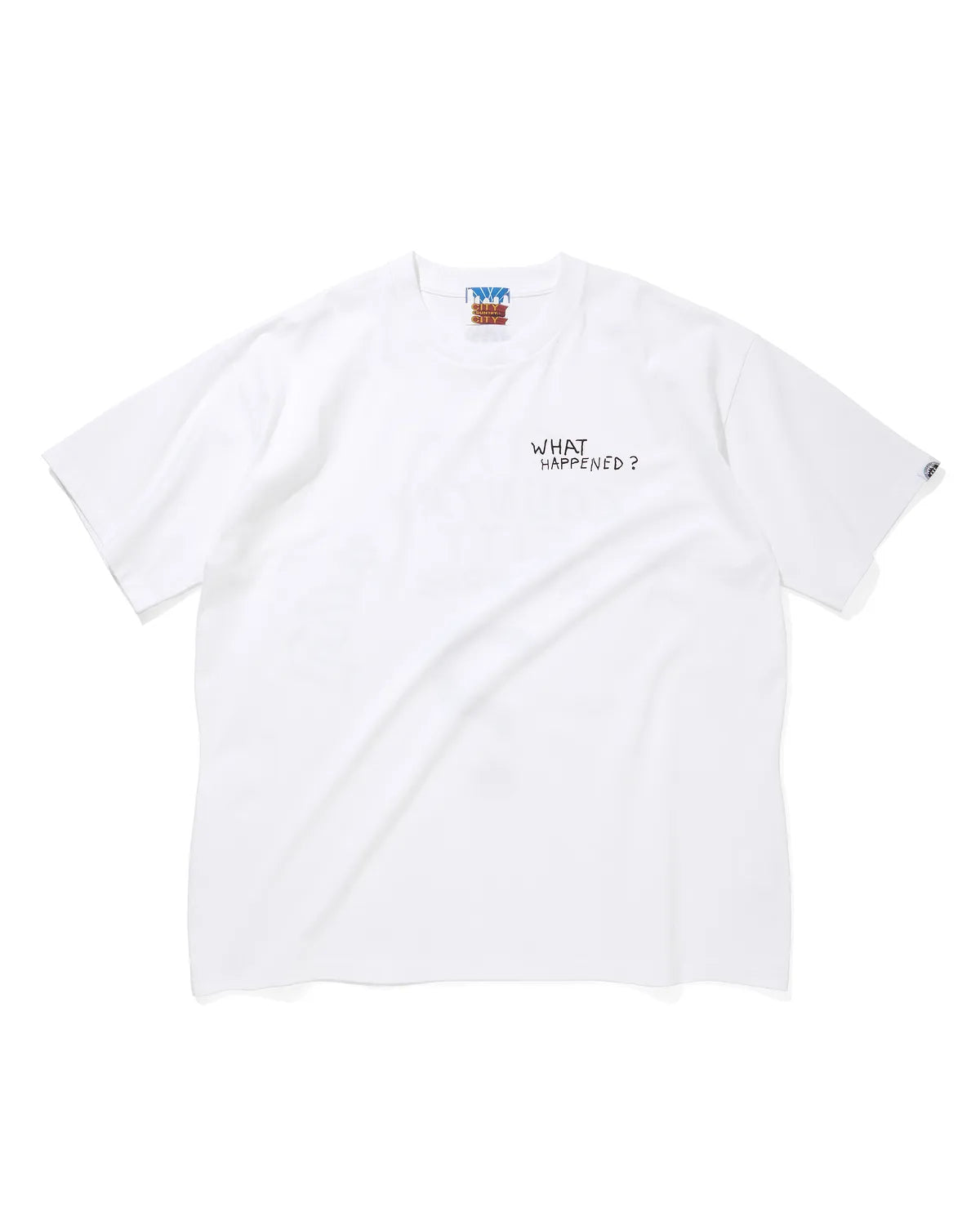 CITY COUNTRY CITY / COTTON S/S T-SHIRT_WHAT HAPPEND? (CCC-251T012)