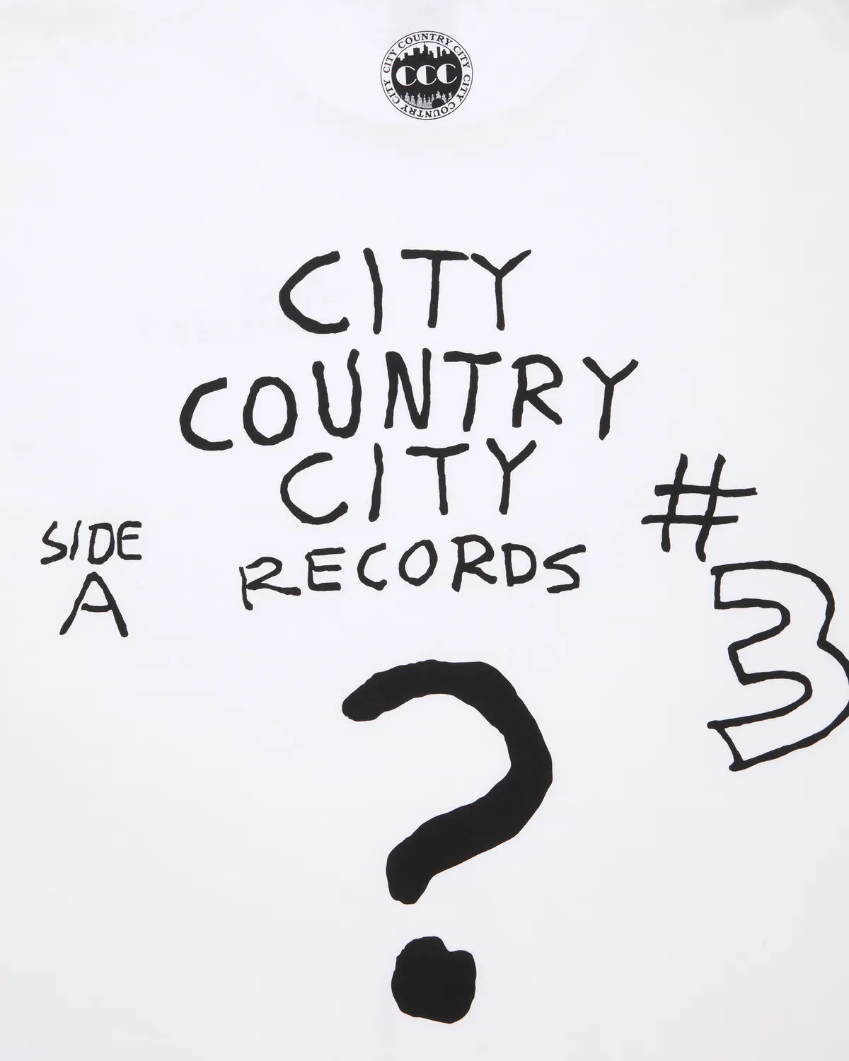 CITY COUNTRY CITY / COTTON S/S T-SHIRT_WHAT HAPPEND? (CCC-251T012)