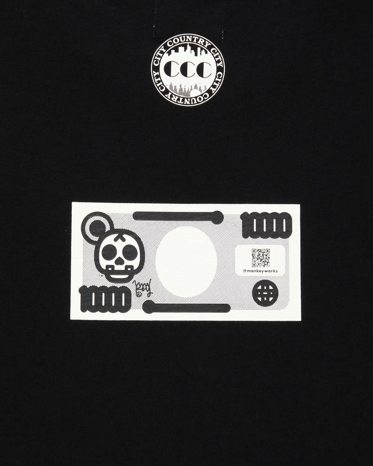 CITY COUNTRY CITY / COTTON S/S T-SHIRT_マン券 (CCC-251T013)