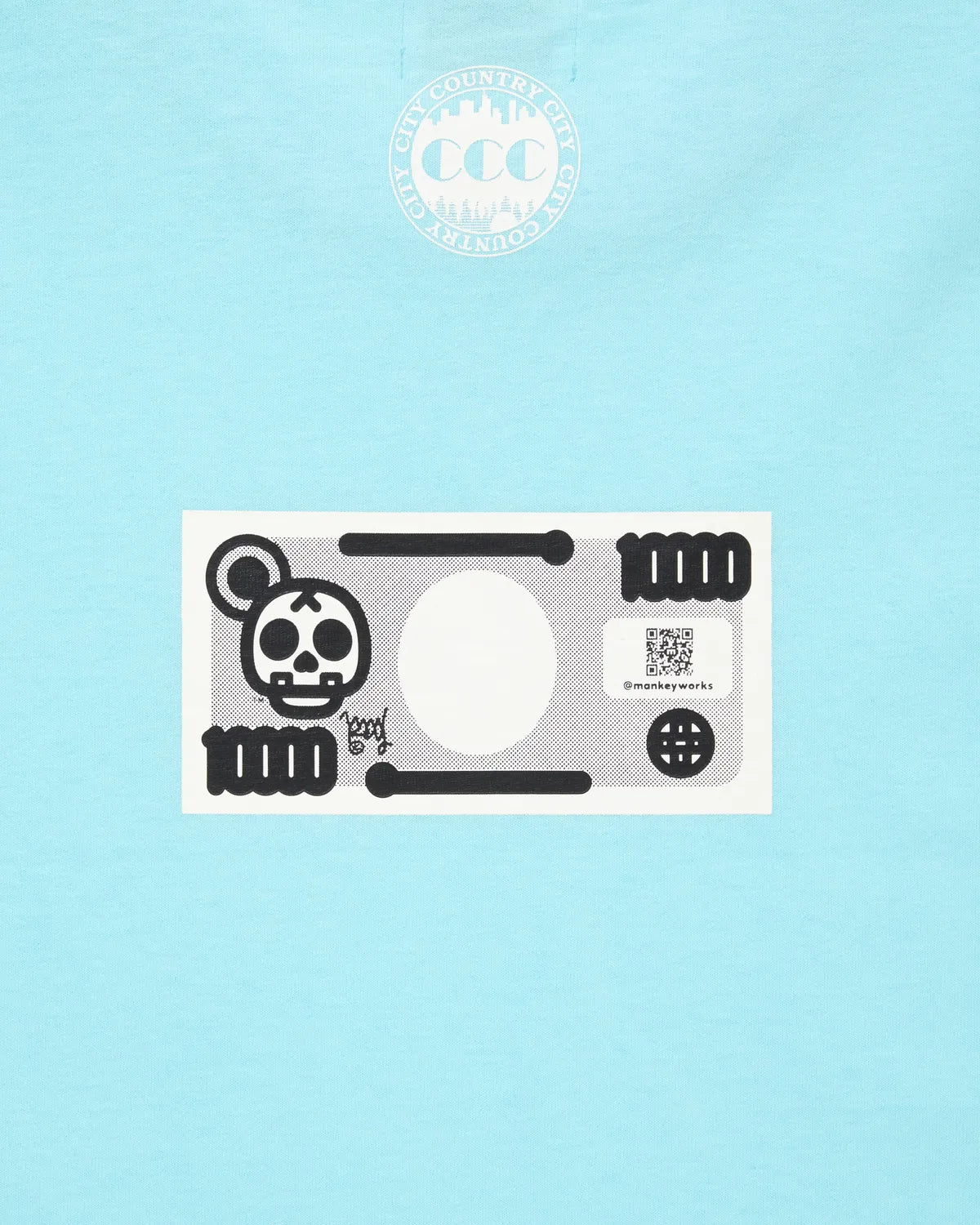 CITY COUNTRY CITY / COTTON S/S T-SHIRT_マン券 (CCC-251T013)