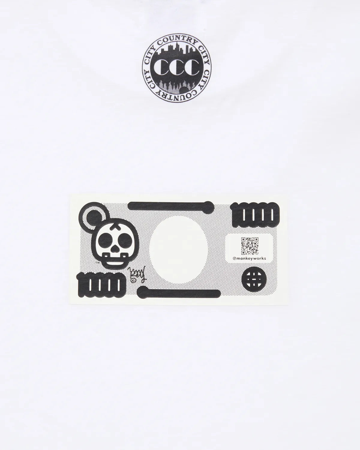 CITY COUNTRY CITY / COTTON S/S T-SHIRT_マン券 (CCC-251T013)