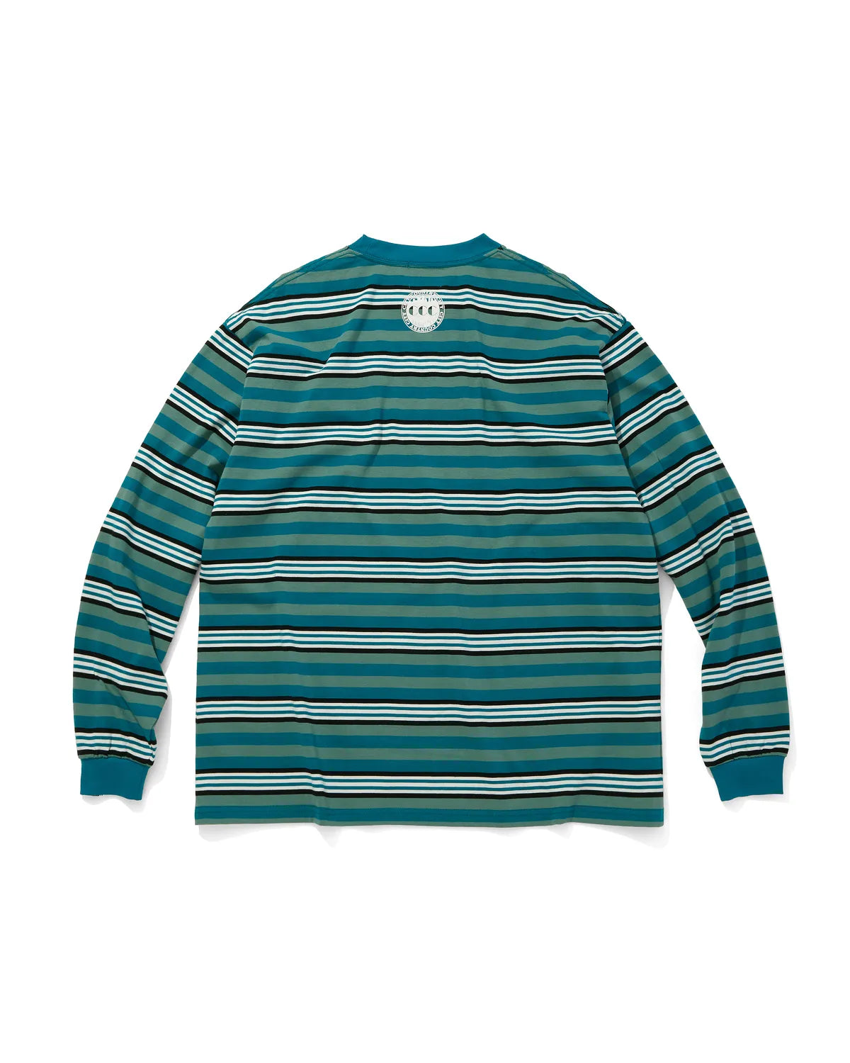 CITY COUNTRY CITY / EMBROIDERED LOGO MULTI BORDER L/S T-SHIRT (CCC-253C007)