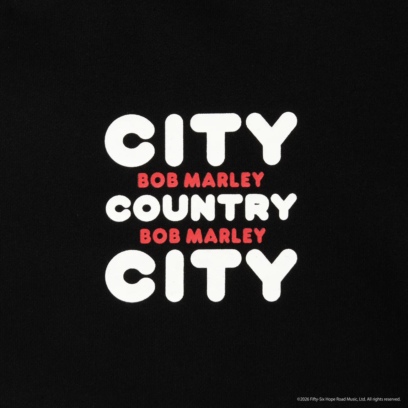 CITY COUNTRY CITY × BOB MARLEY / SWEAT SHIRT _ LEGEND (CCC-261C005)