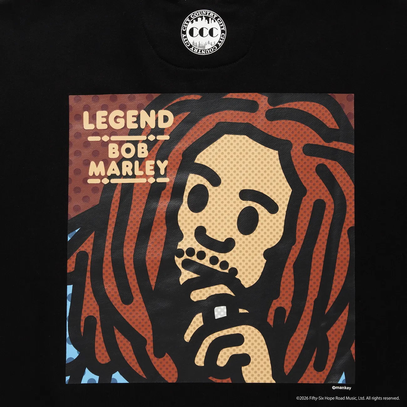 CITY COUNTRY CITY × BOB MARLEY / SWEAT SHIRT _ LEGEND (CCC-261C005)