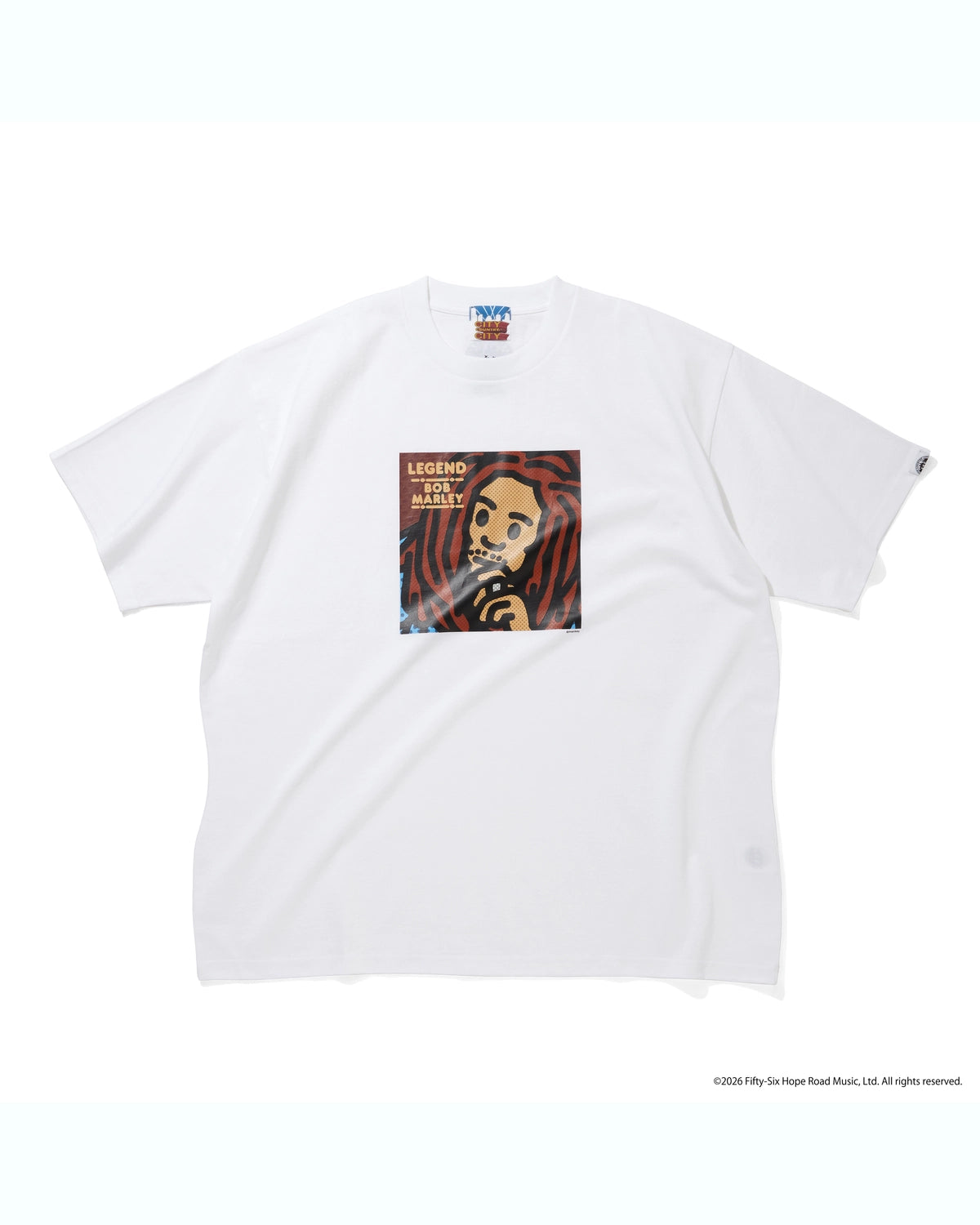 CITY COUNTRY CITY × BOB MARLEY / COTTON T-SHIRT _ LEGEND (CCC-261T011)