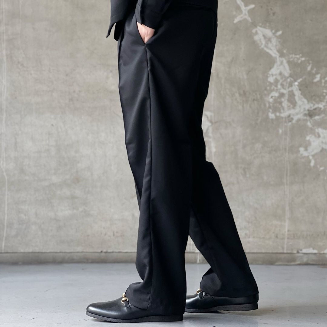 cootie polyester twill trousersスラックス - SBINTERNATIONAL