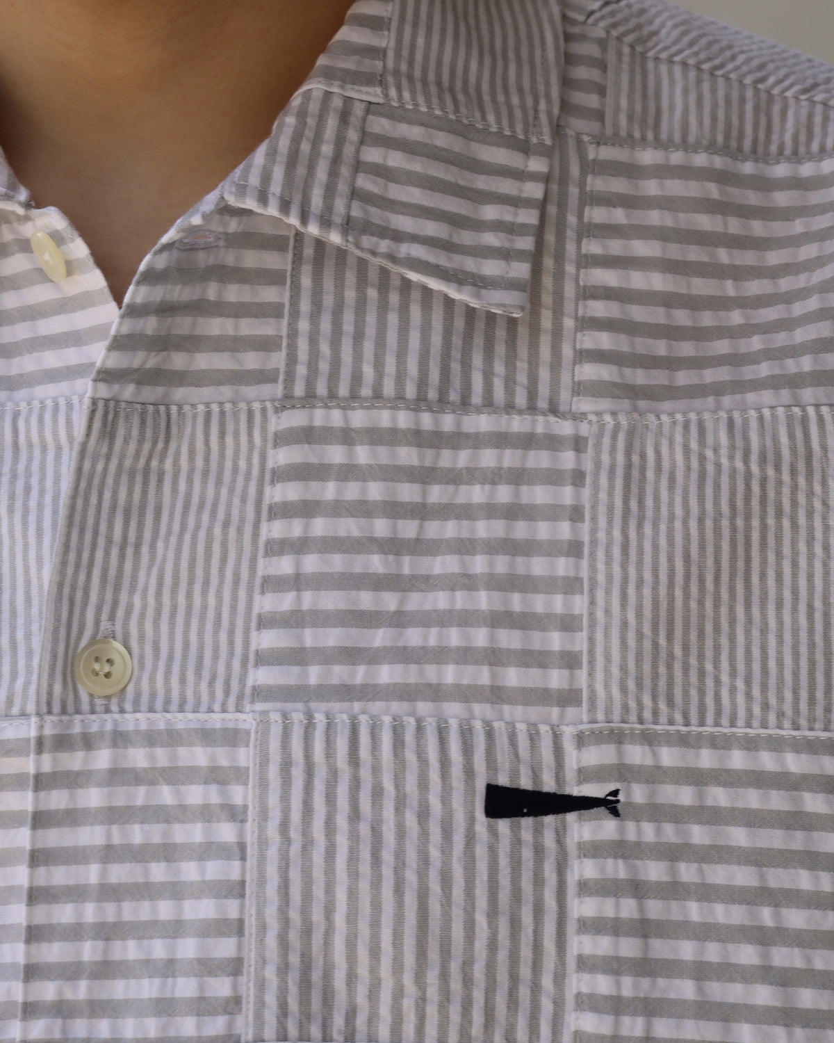 DESCENDANT (ディセンダント) / MILPITAS PATCHWORK LS SHIRT | 公式