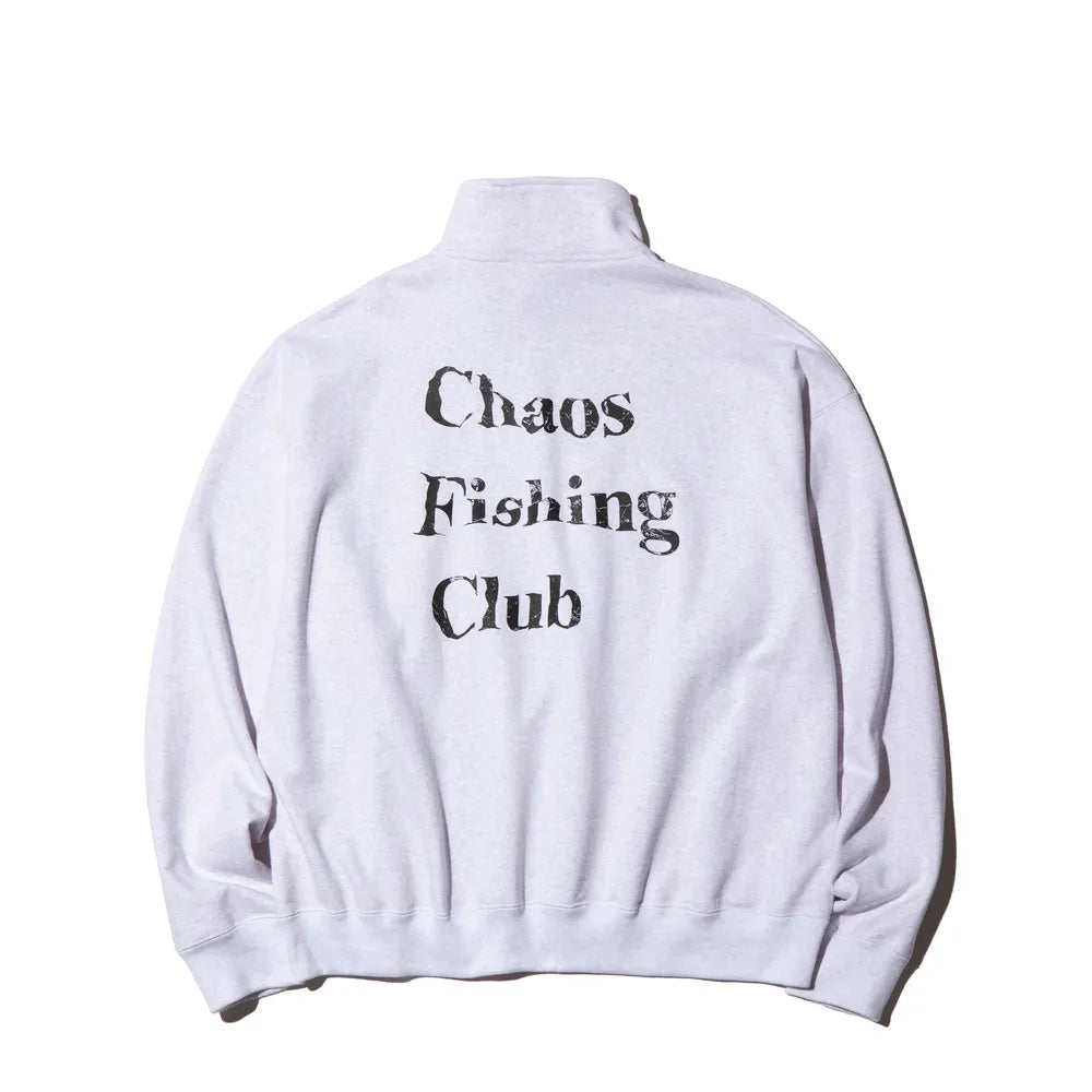 Chaos Fishing Club / LOGO HALF ZIP SWEAT SHIRT (CFC-24AW-CUT02)