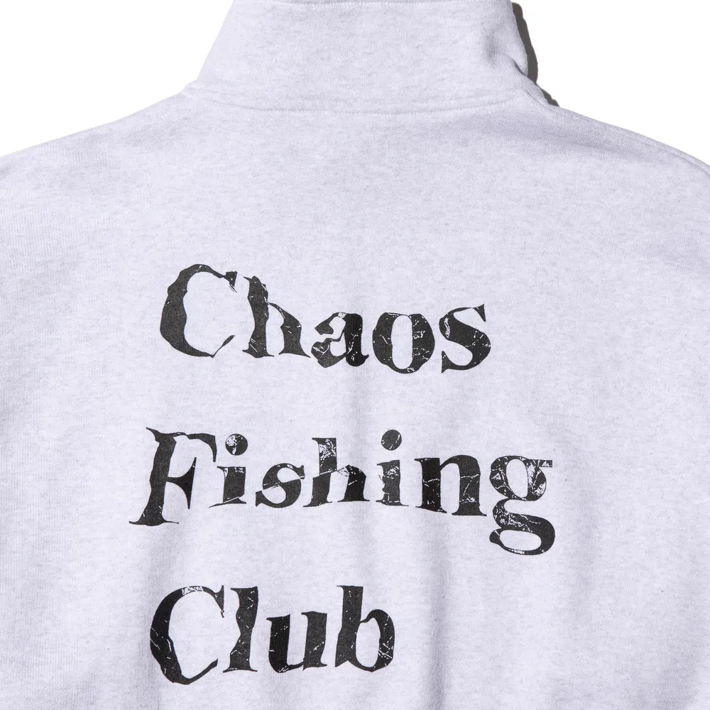 Chaos Fishing Club / LOGO HALF ZIP SWEAT SHIRT (CFC-24AW-CUT02)