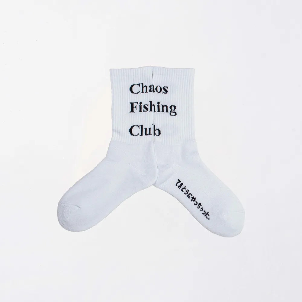 Chaos Fishing Club / 1PAC LOGO SOCKS BLACK (CFC-SOCKS)