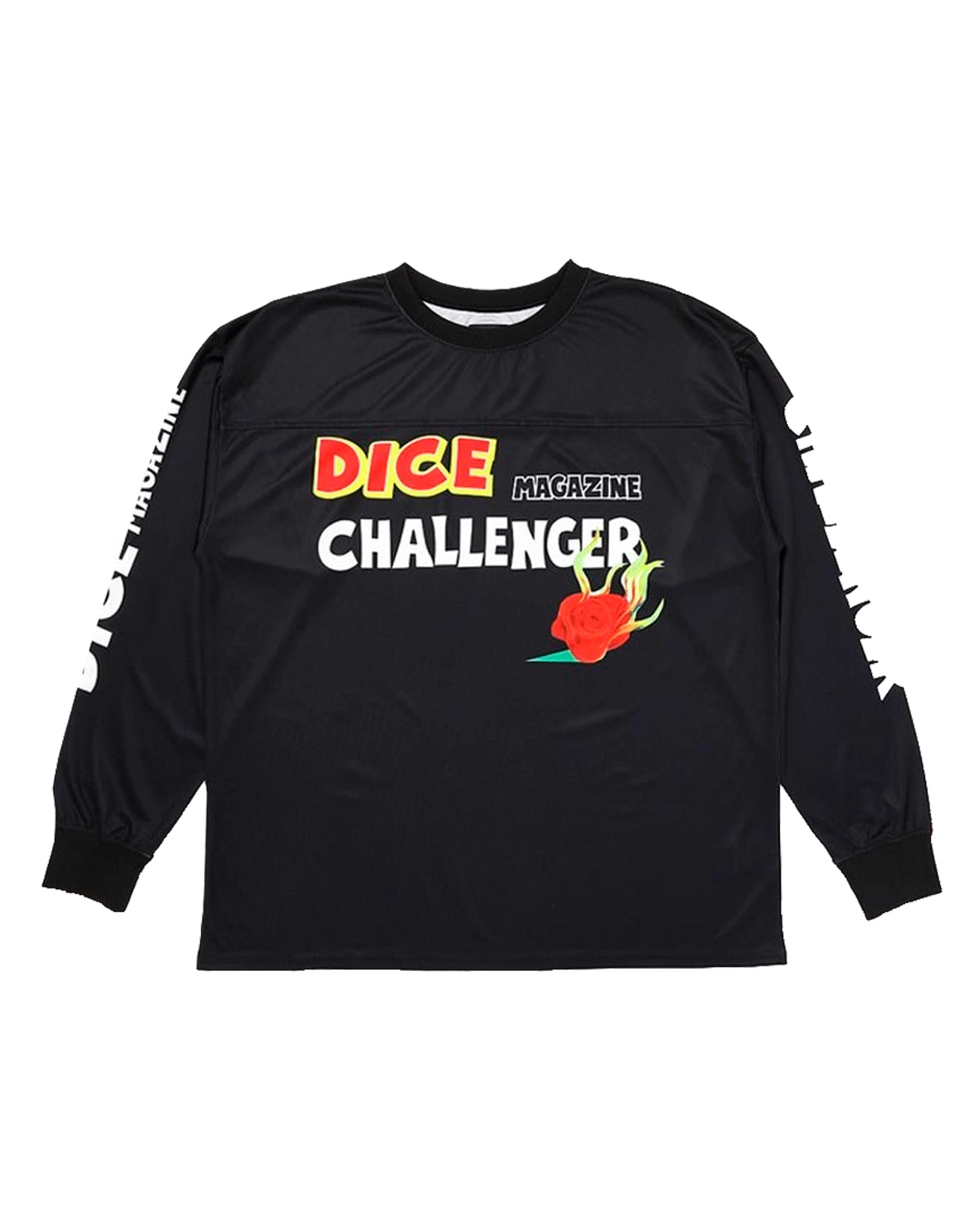 CHALLENGER × DicE Magazine の L/S DRY DICE TEE (CLG-DICE 026-001)