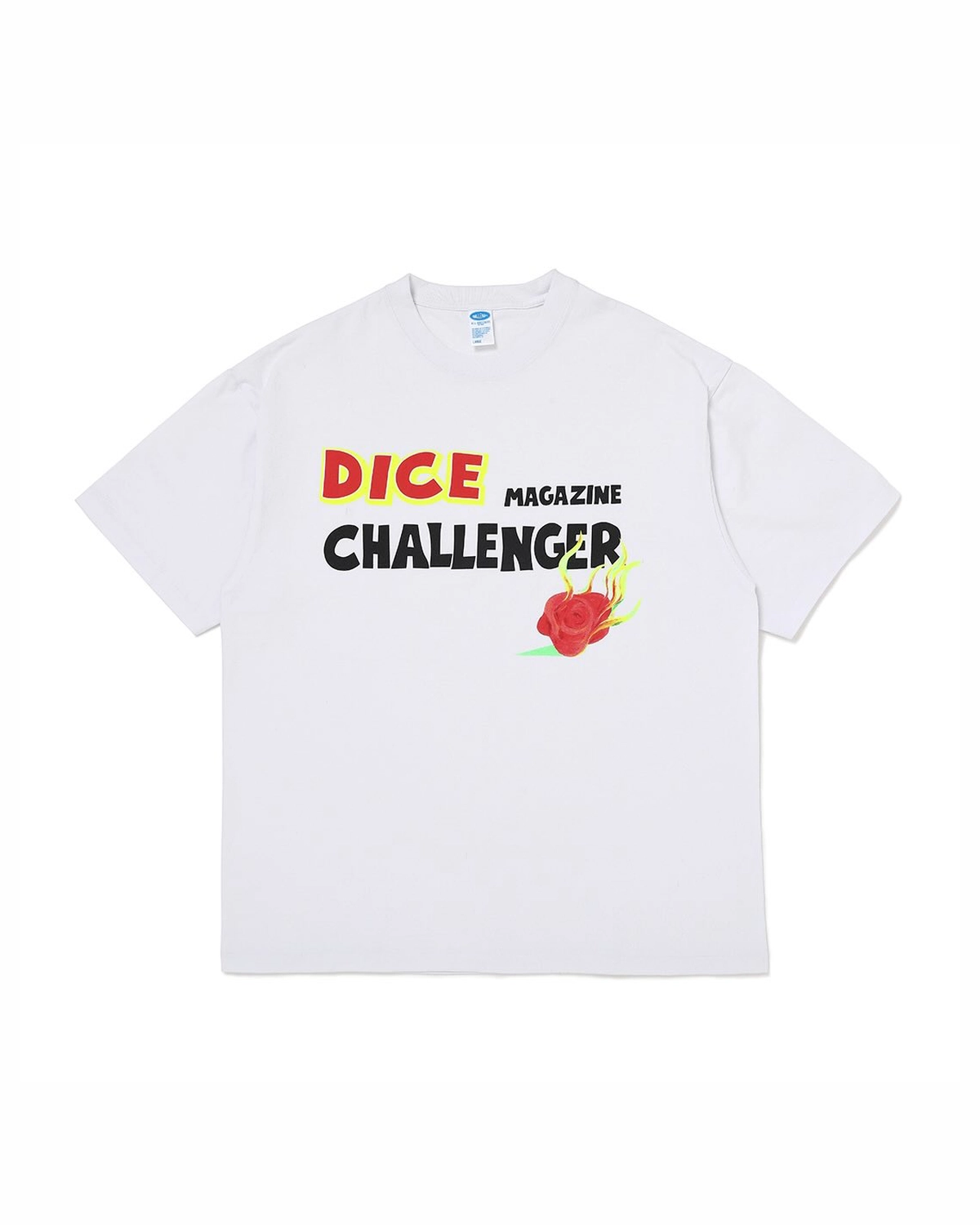 CHALLENGER × DicE Magazine の S/S DICE TEE (CLG-DICE 026-002)