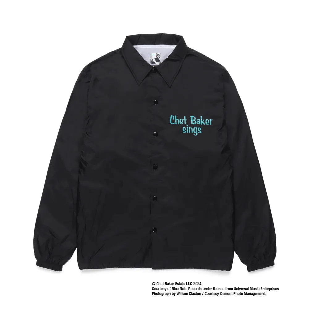 WACKO MARIA / CHET BAKER / COACH JACKET -TYPE1- (CHETBAKER-WM-BL01)