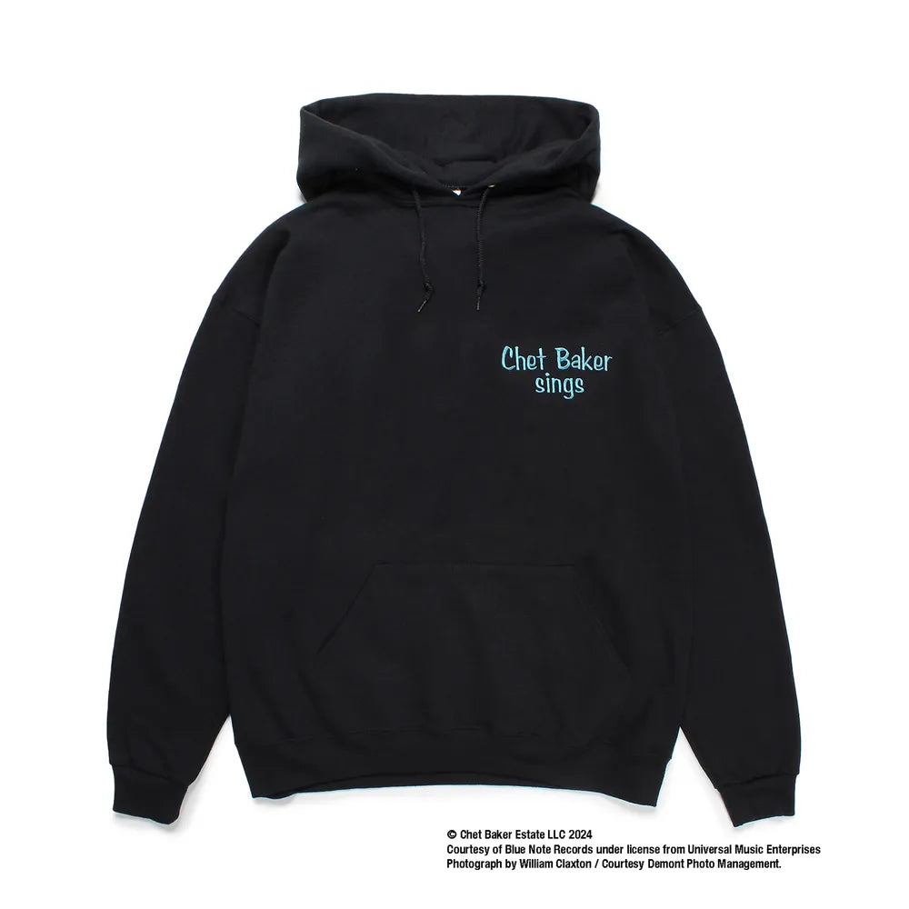 WACKO MARIA / CHET BAKER / PULLOVER HOODED SWEAT SHIRT -TYPE1- (CHETBAKER-WM-SS05)