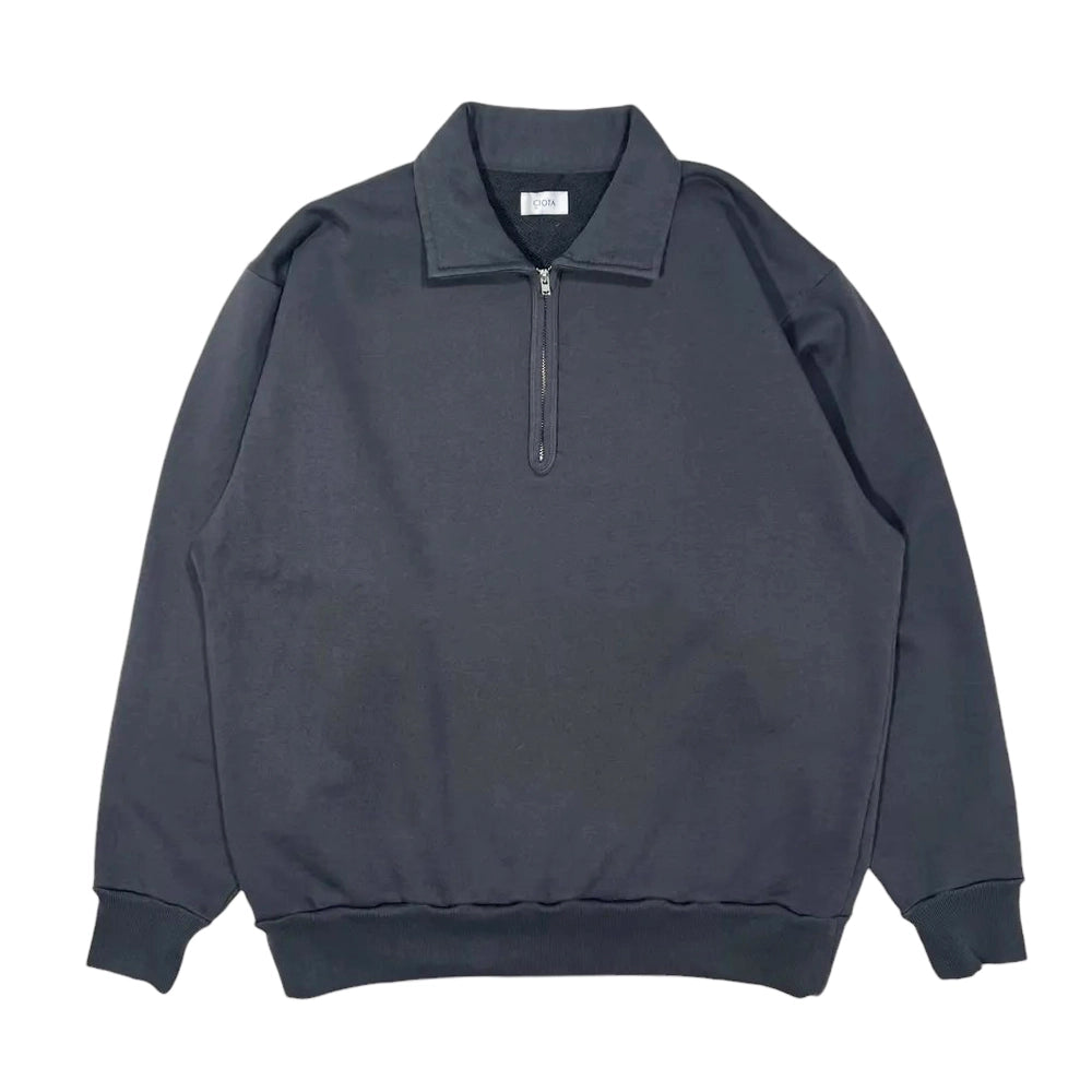 CIOTA / Half Zip Sweatshirt (CSLM-146)