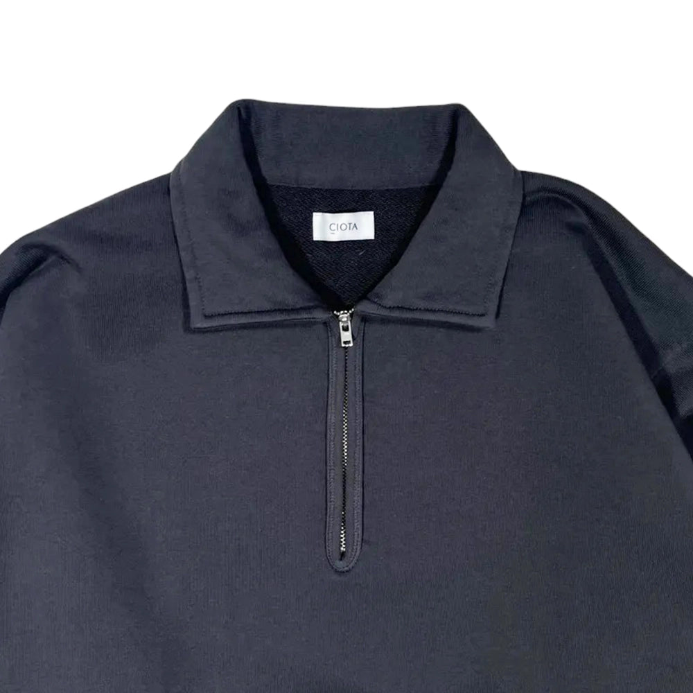 CIOTA / Half Zip Sweatshirt (CSLM-146)