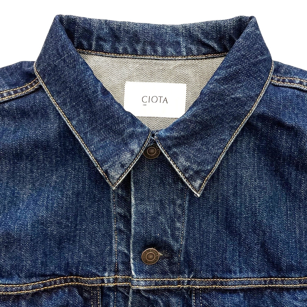 CIOTA / New 4 Pocket Denim Jacket (JKLM-206-PIDBL-D)