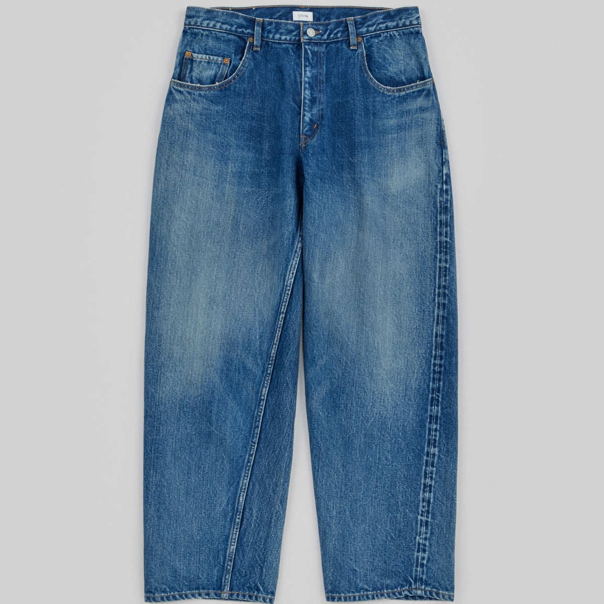 CIOTA シオタ インディゴスビンコットン13.5ozバギーデニム CIOTA (シオタ) インディゴ スビンコットン 13,5oz バギーデニム