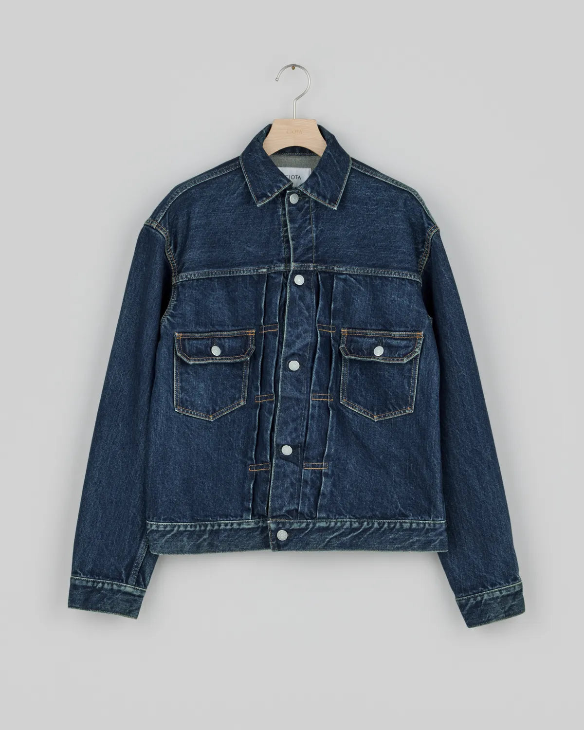CIOTA の Double Pocket Denim Jacket (JKLM-302-PIDEBL)
