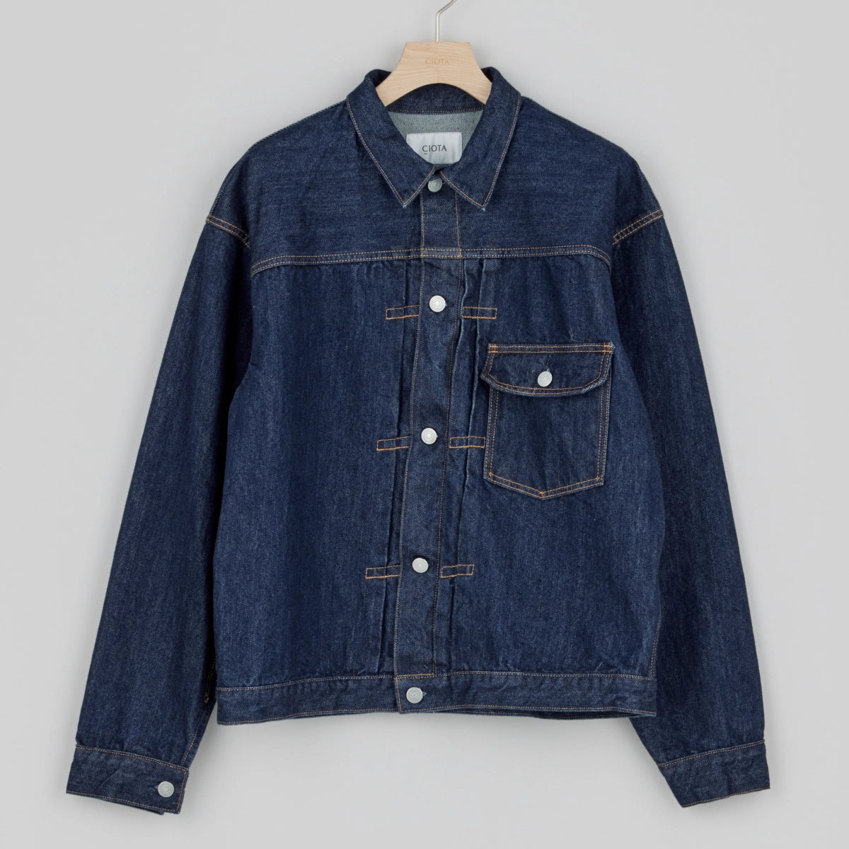 ciota デニムジャケット jklm-301r NIR サイズ42 CIOTA / シングルポケットデニム JACKET | 公式通販・JACK in the NET